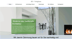 Desktop Screenshot of huber-holzbau.net